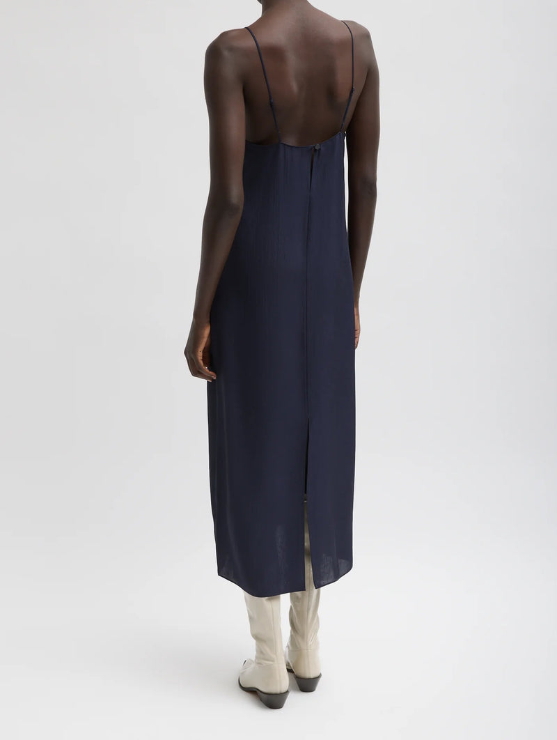 The Slip Dress in Navy