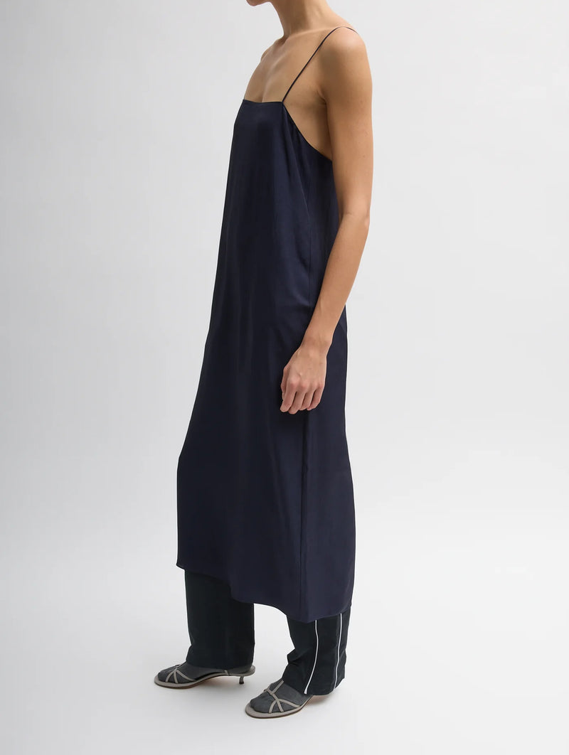 The Slip Dress in Navy