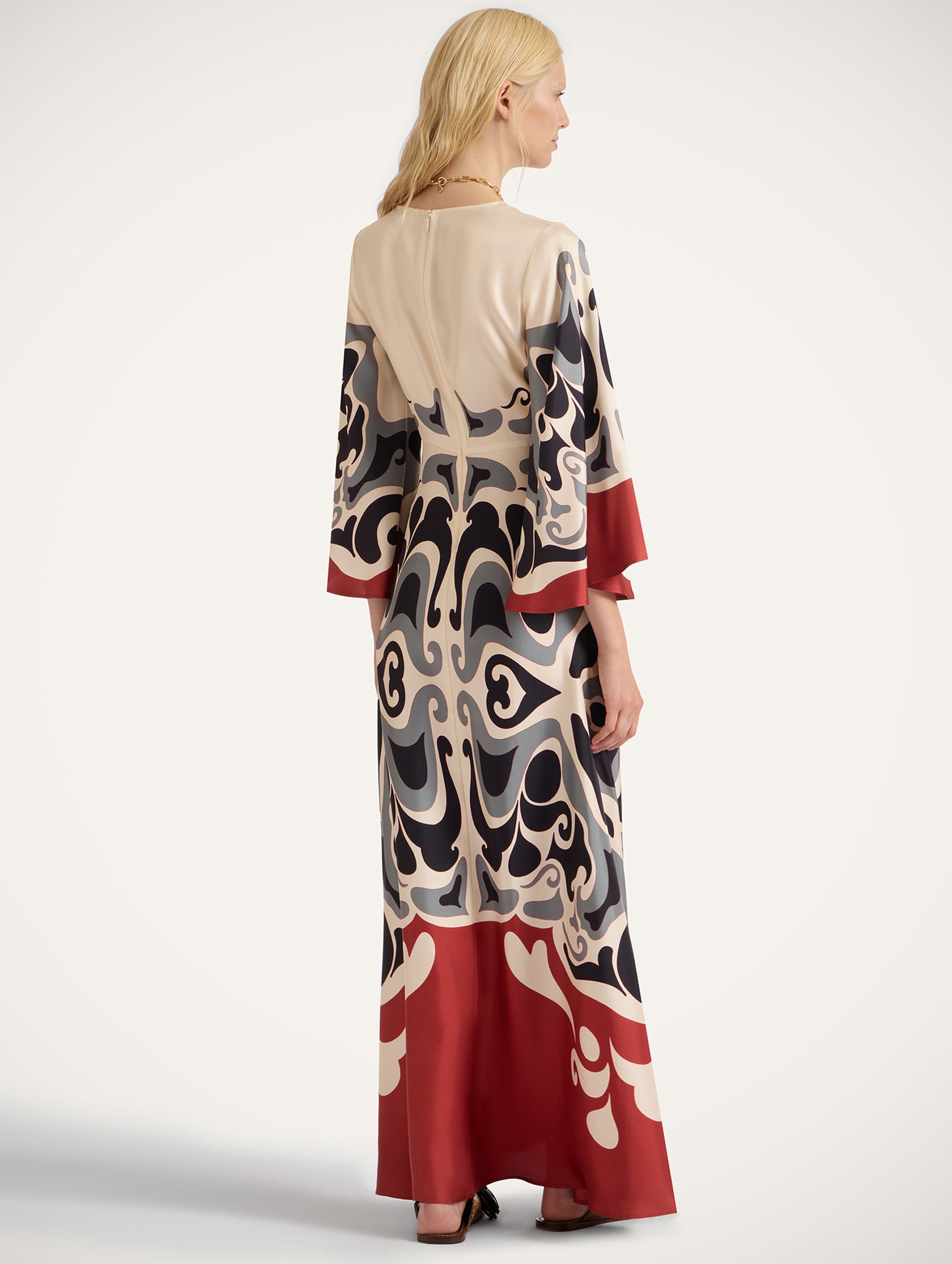 Long Sorella Dress in Phoenix Placée