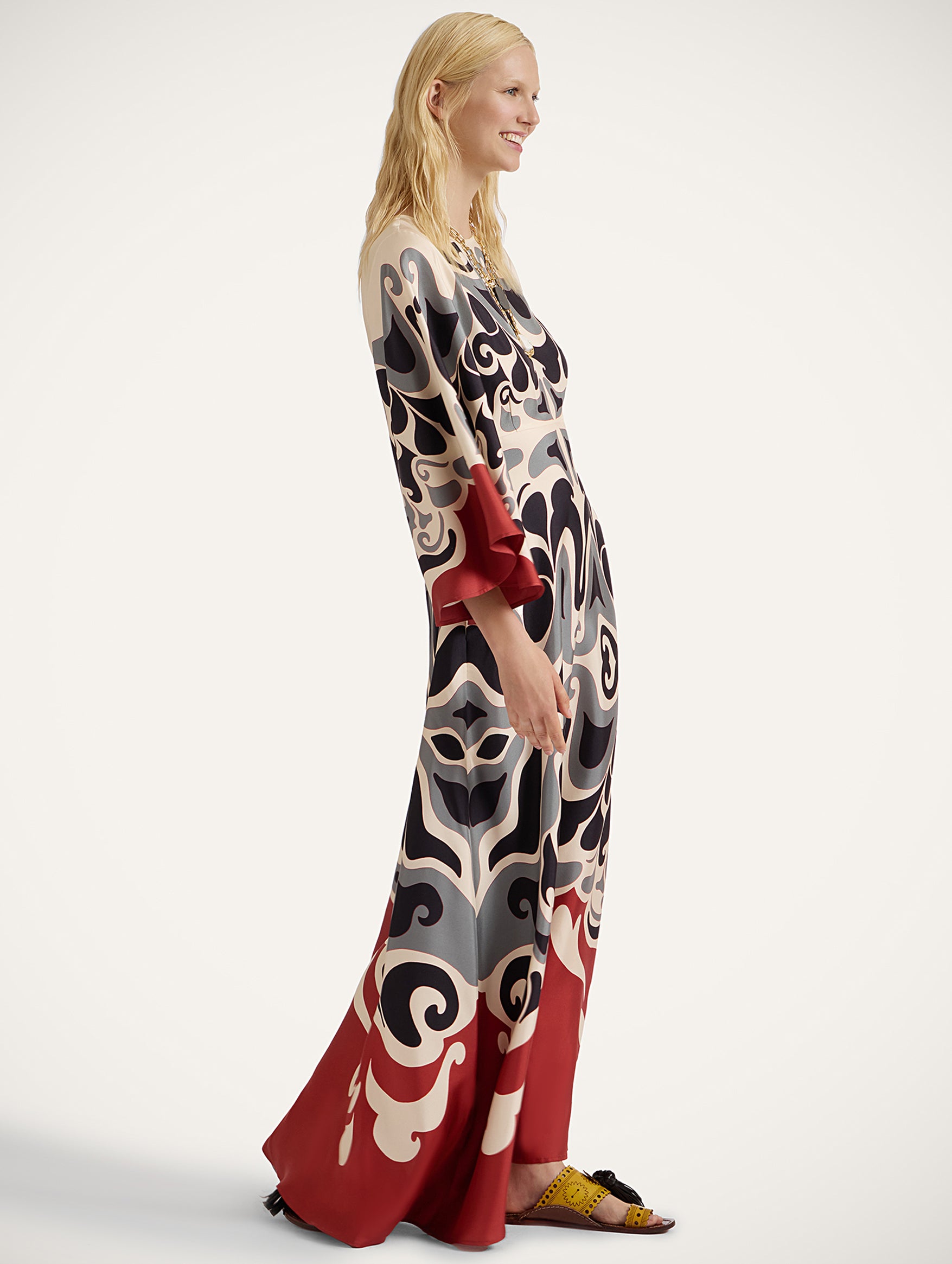 Long Sorella Dress in Phoenix Placée