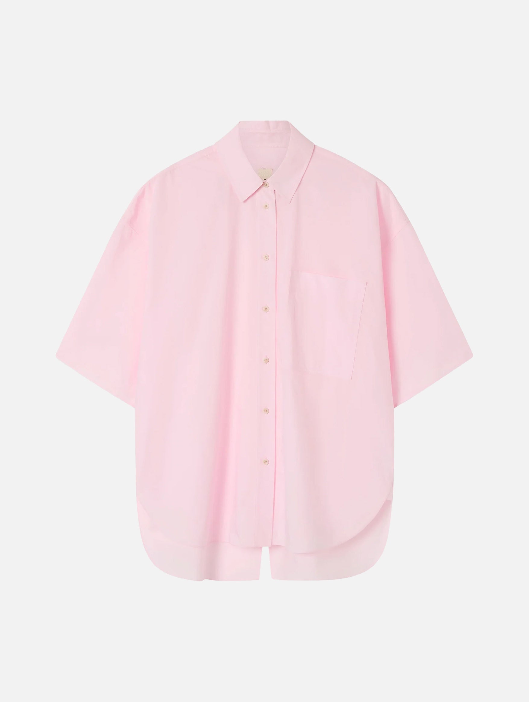 LM Poplin SS Shirt in Musk