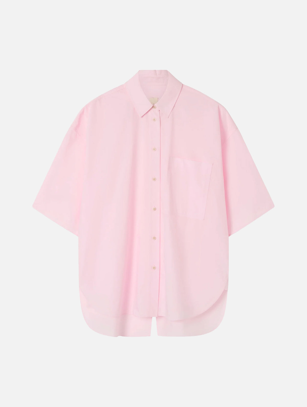 LM Poplin SS Shirt in Musk
