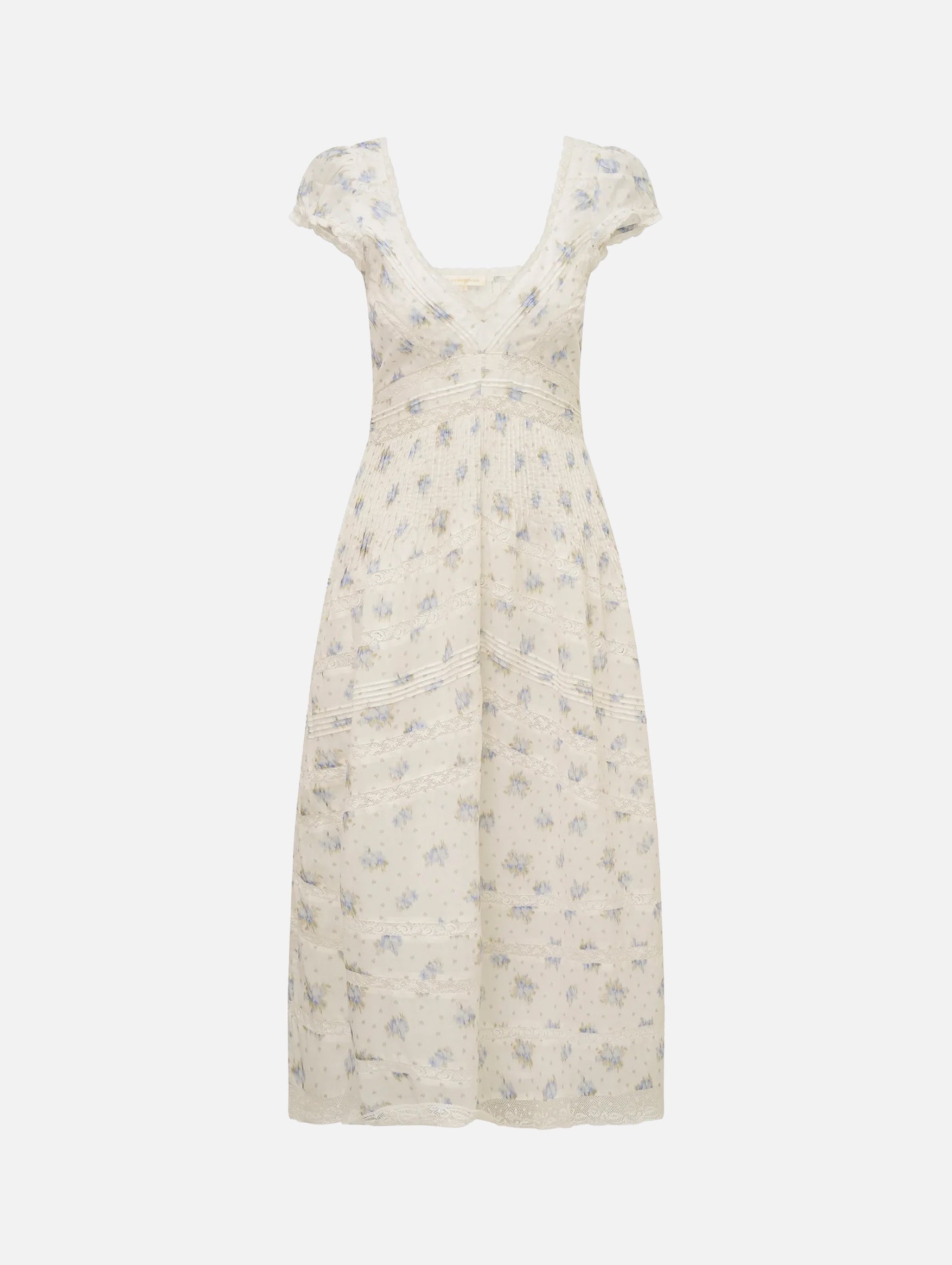 Suvi Cotton Dress in Arctic Vanilla
