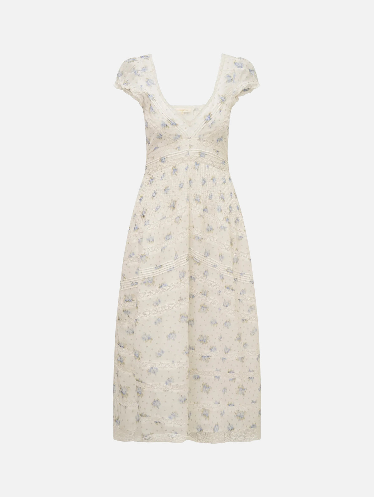 Suvi Cotton Dress in Arctic Vanilla