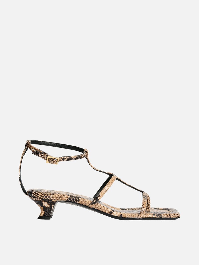 Teva Leather Sandals in Snake