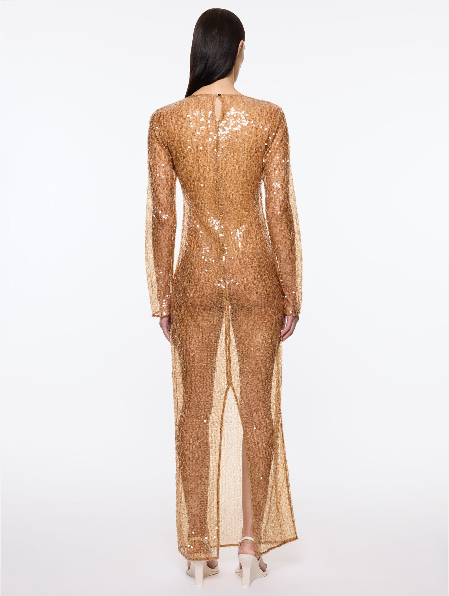 Thom Dress in Caramel