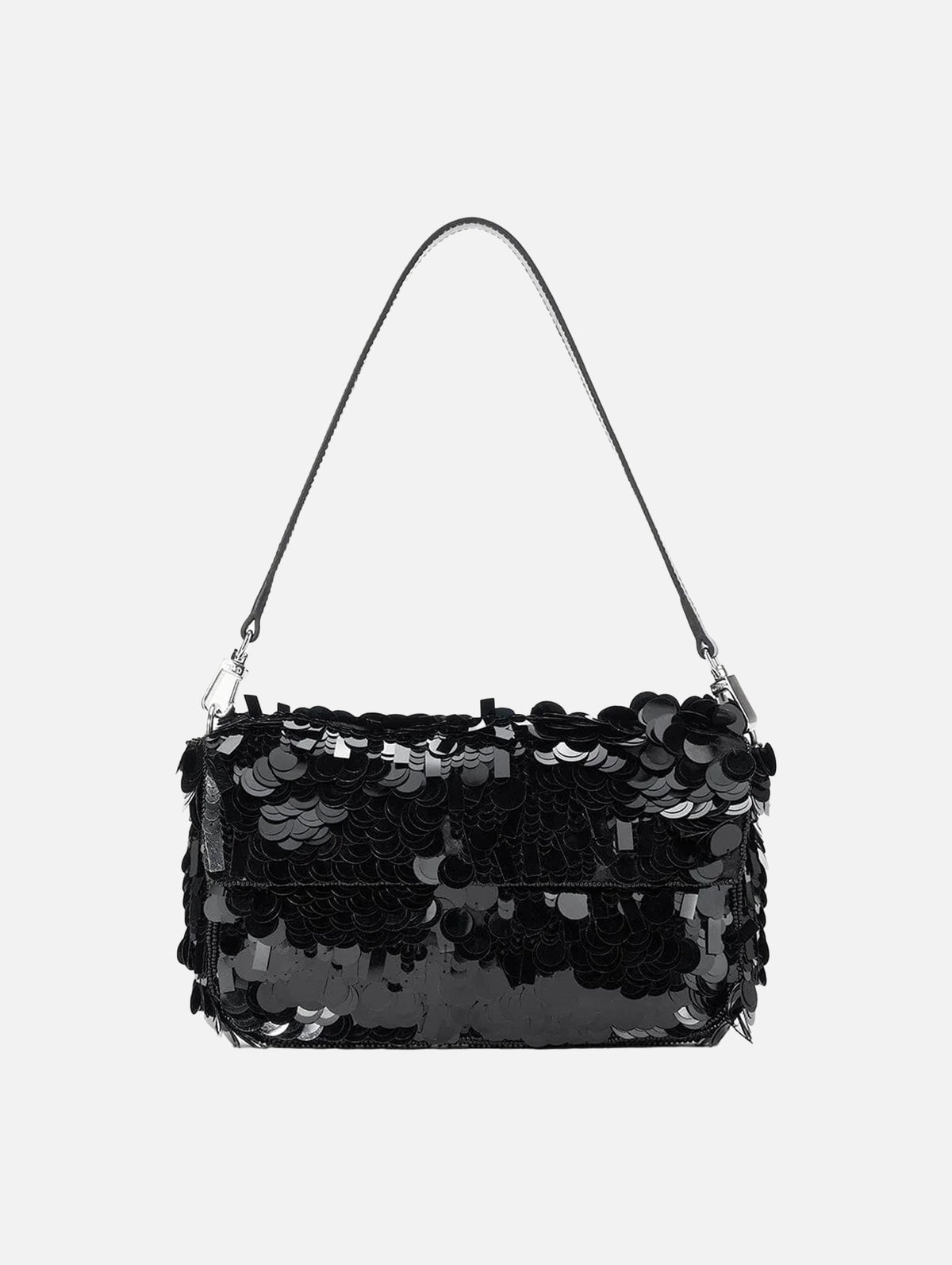 Timmy Convertible Shoulder Bag in Black