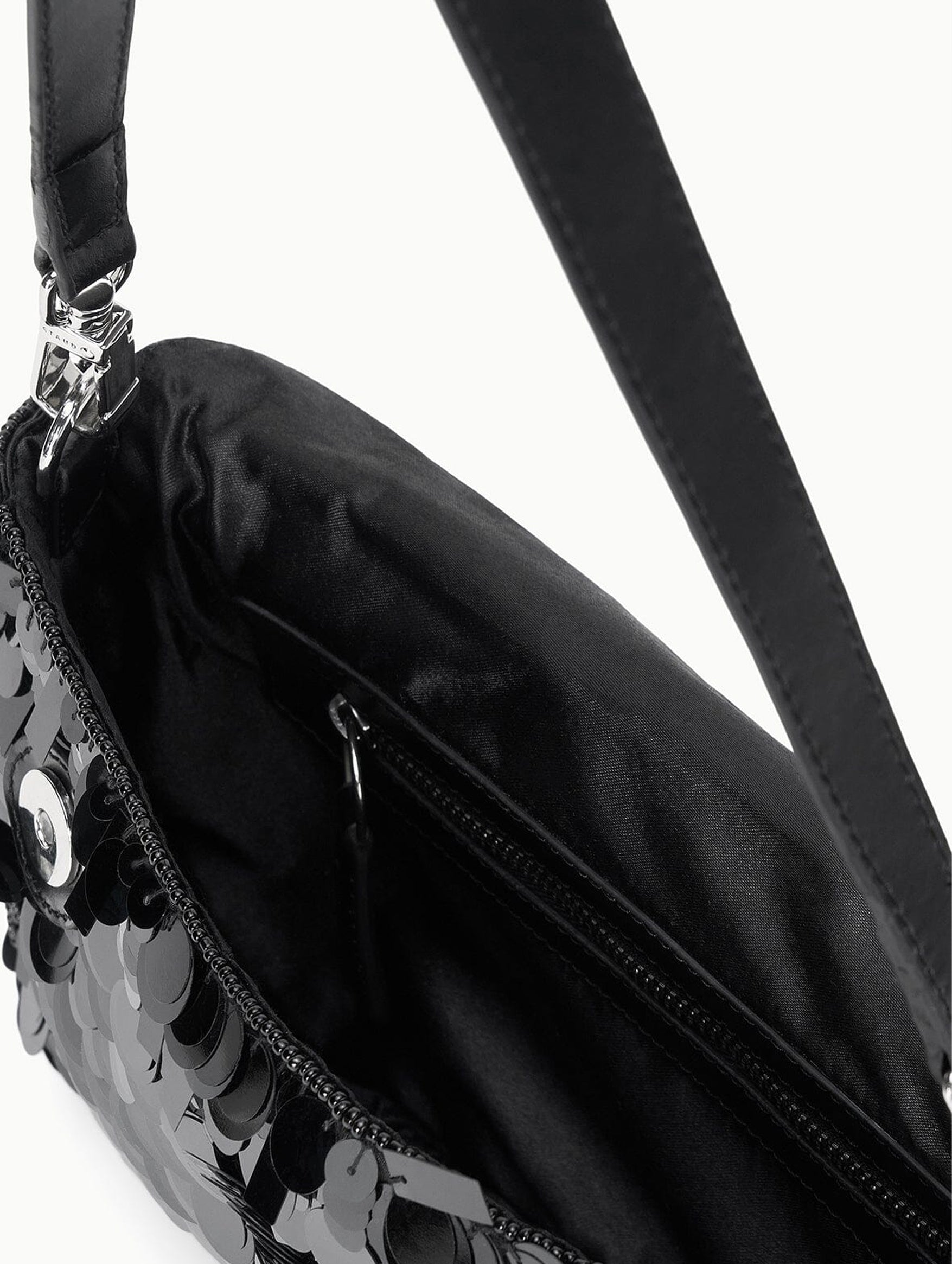 Timmy Convertible Shoulder Bag in Black