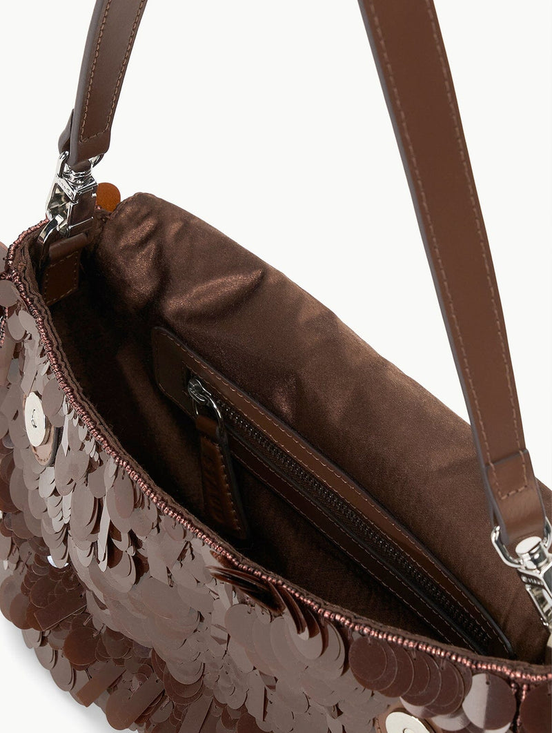 Timmy Convertible Shoulder Bag in Cacao