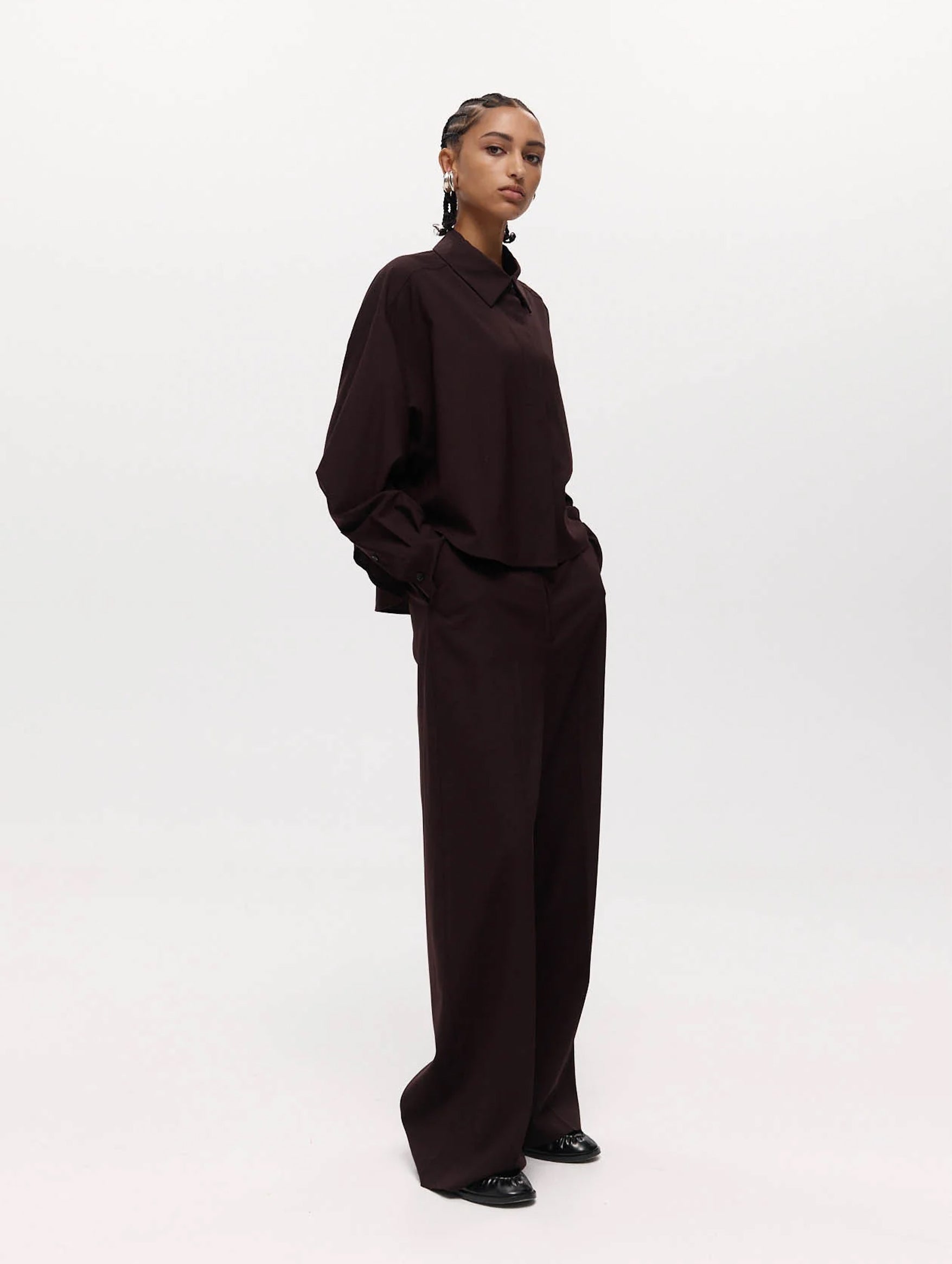 Tommas Shirt in Plum