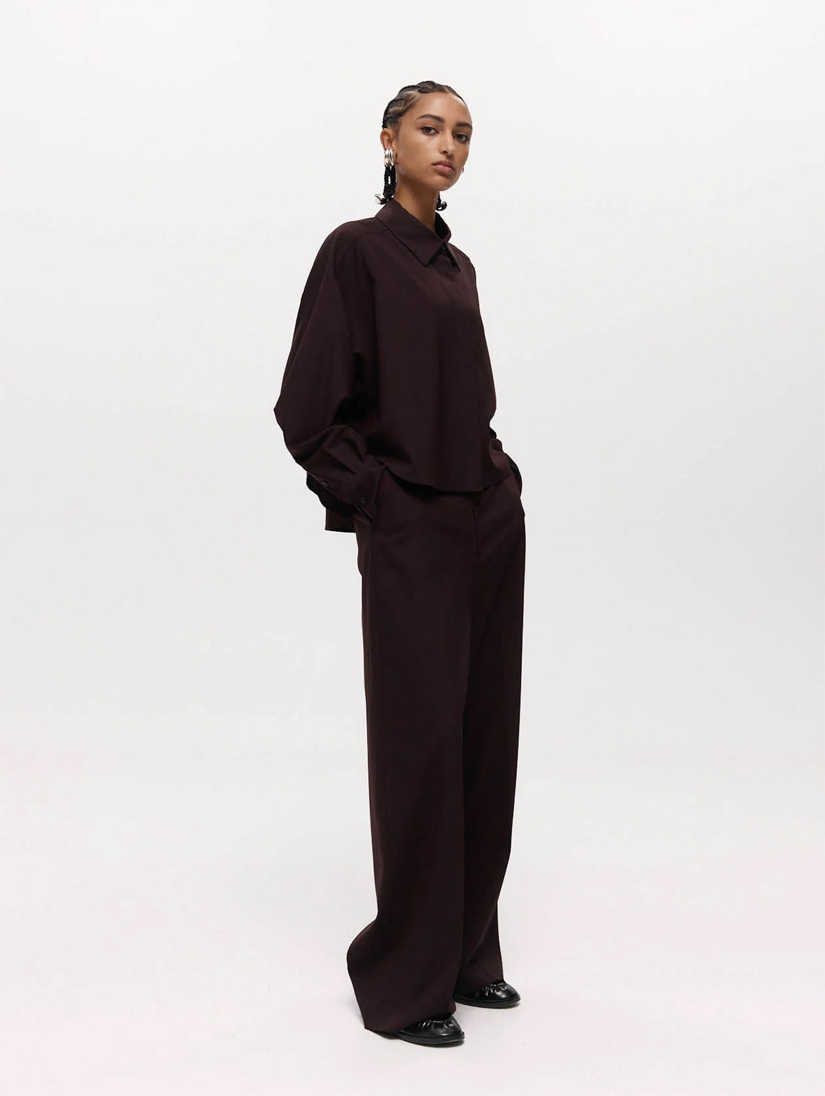 Tommas Shirt in Plum