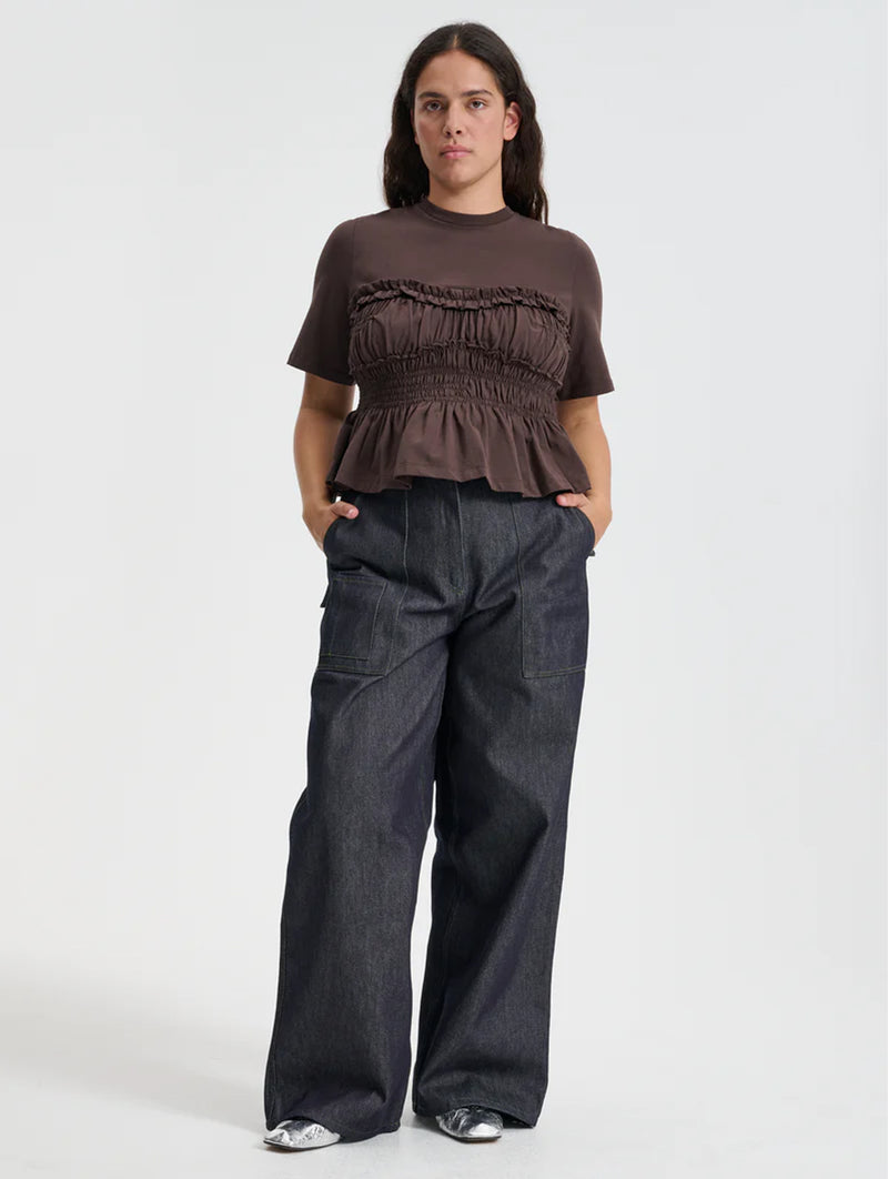 Vilde T-Shirt in Brown