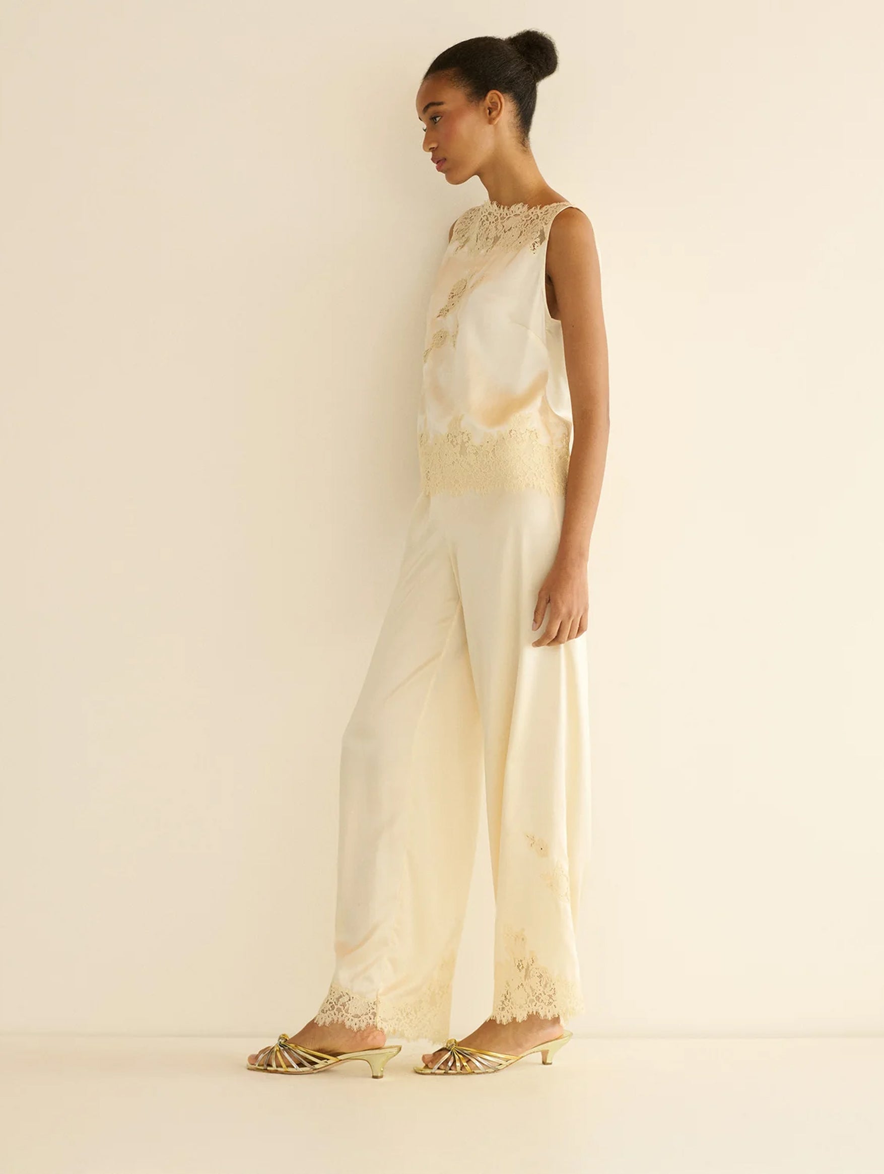 Viviane Top in Sea Salt