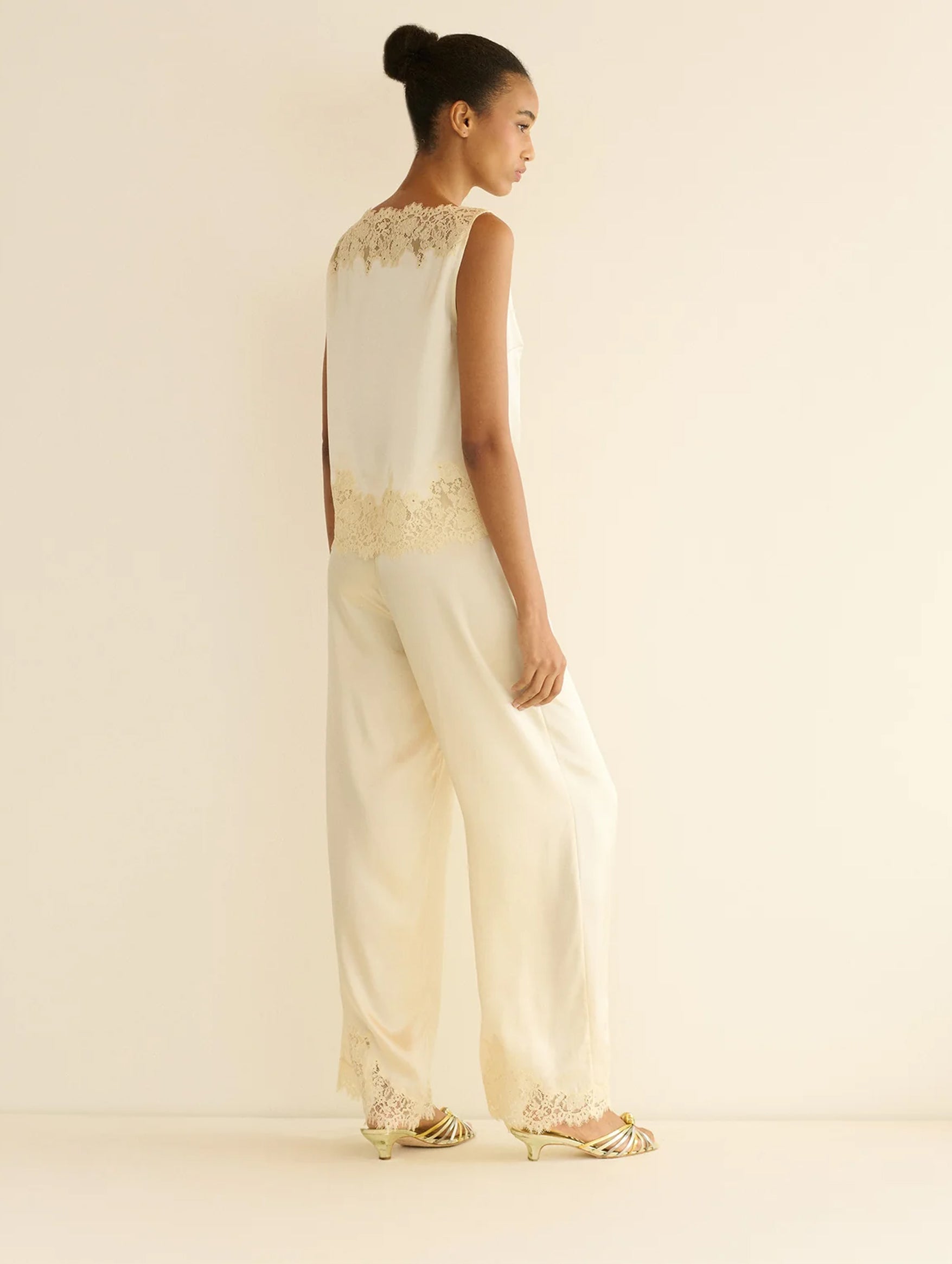 Viviane Top in Sea Salt