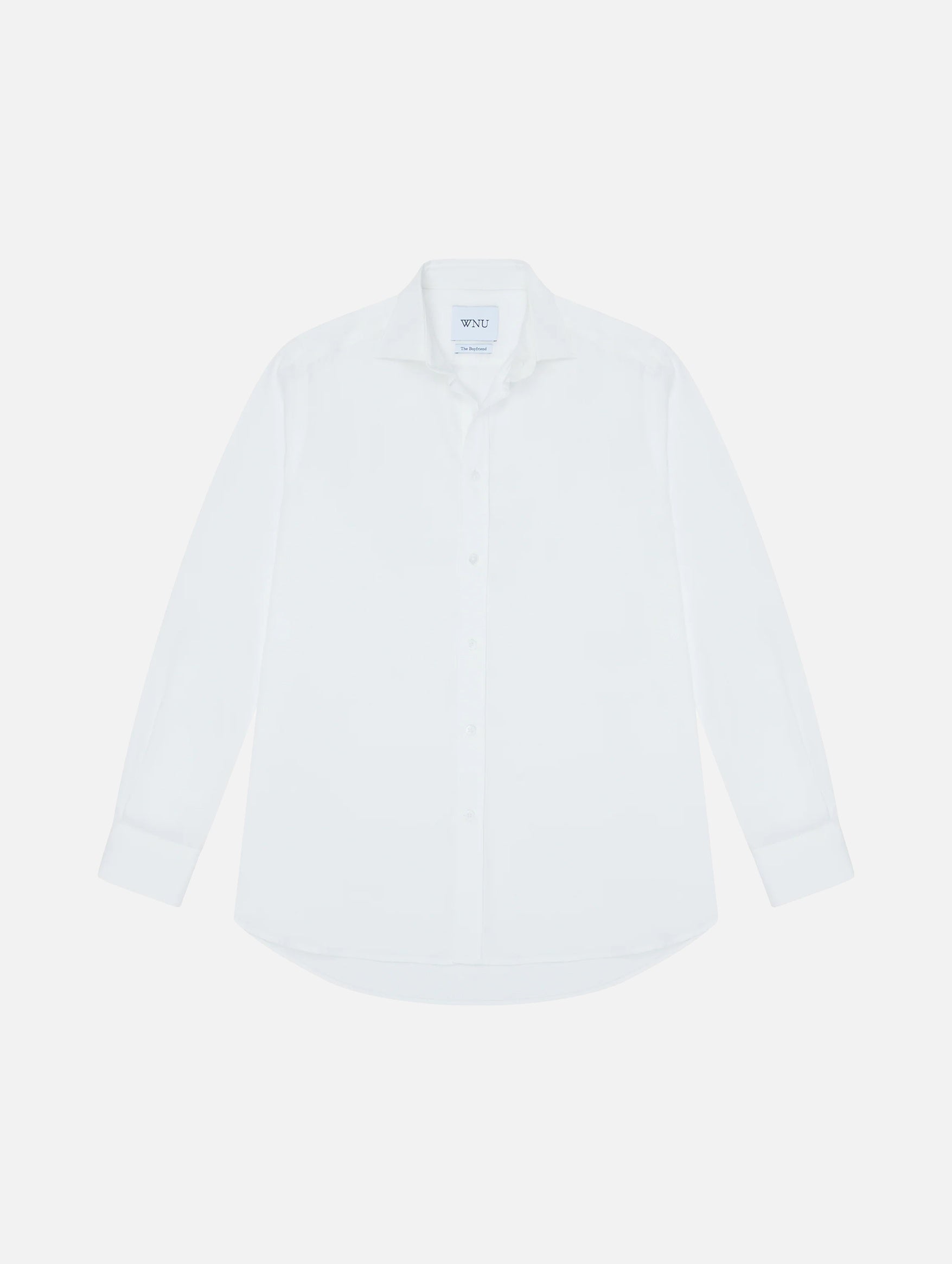 The Boyfriend Tencel Shirt in White