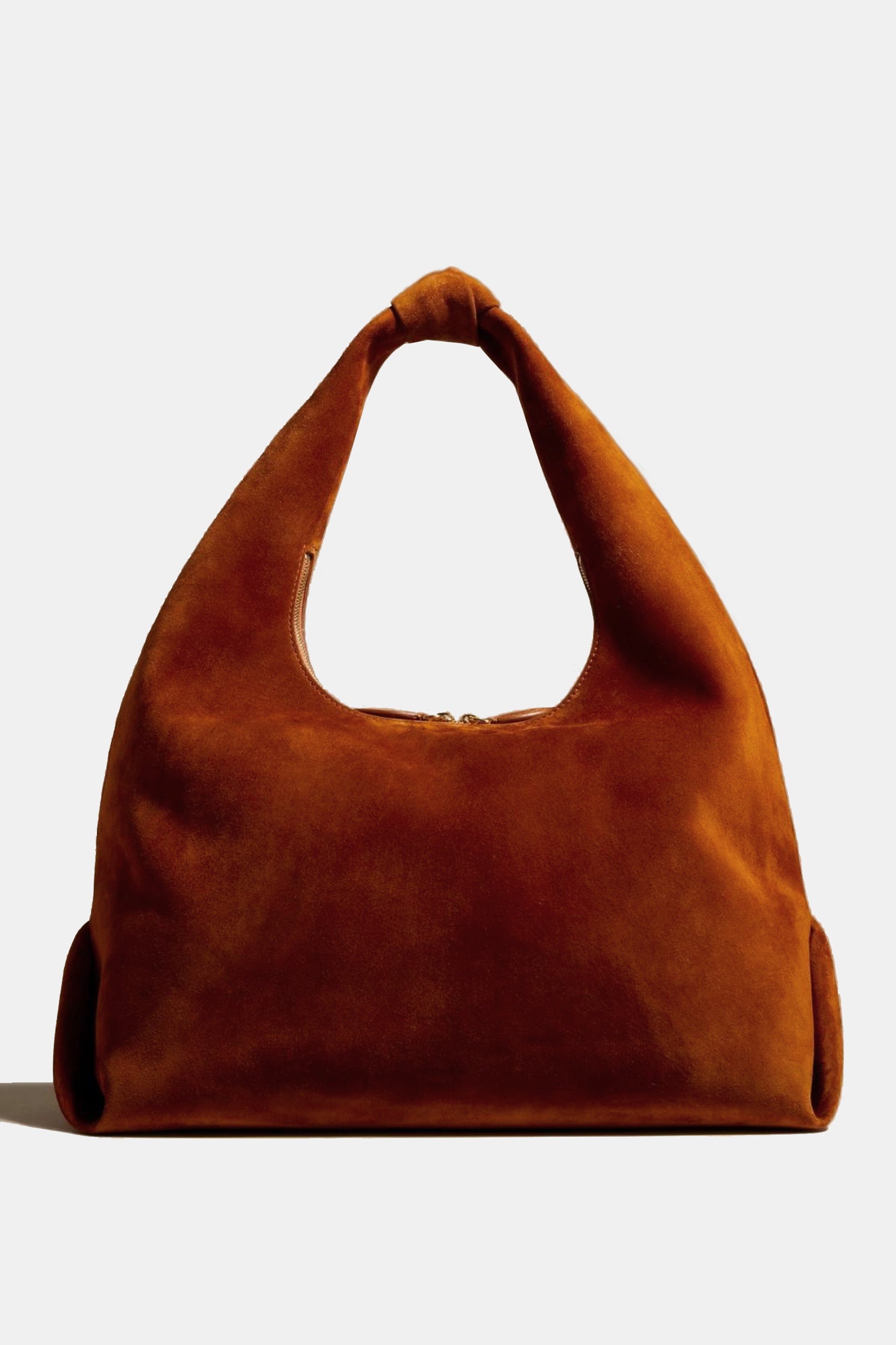 Beatrice Hobo Bag Large in Caramel