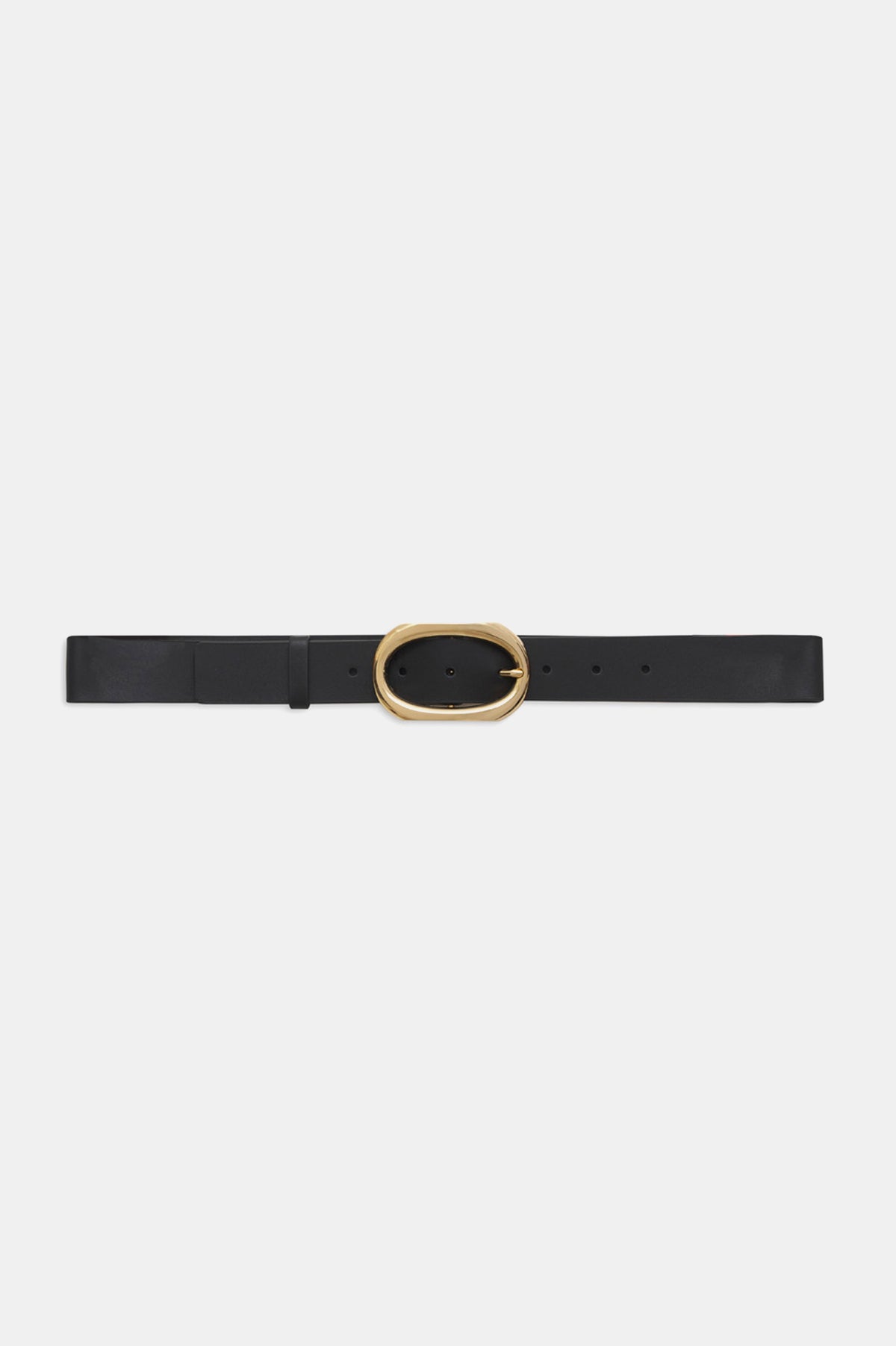 Signature Link Belt in Black